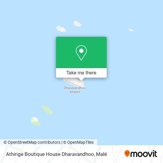 Athirige Boutique House Dharavandhoo map