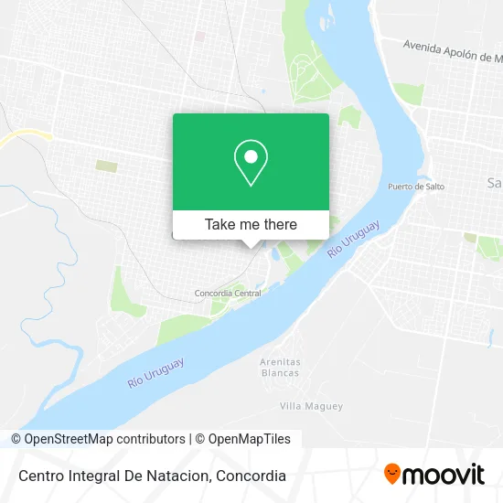 Centro Integral De Natacion map