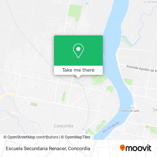 Escuela Secundaria Renacer map