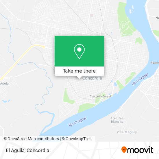 Mapa de El Águila