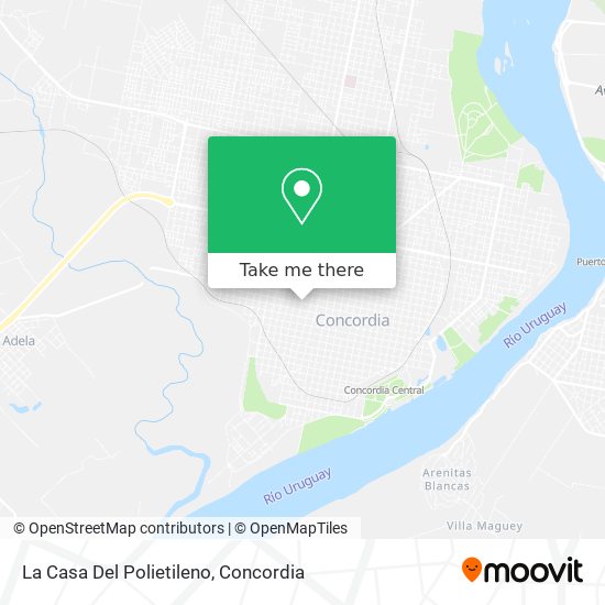 La Casa Del Polietileno map