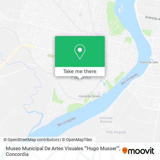Museo Municipal De Artes Visuales ""Hugo Musser"" map