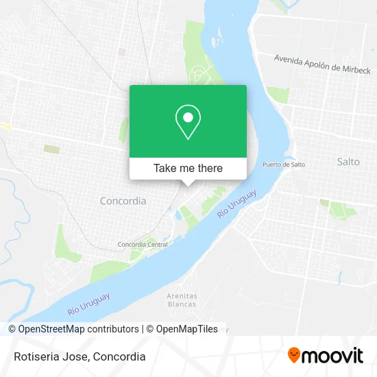 Mapa de Rotiseria Jose