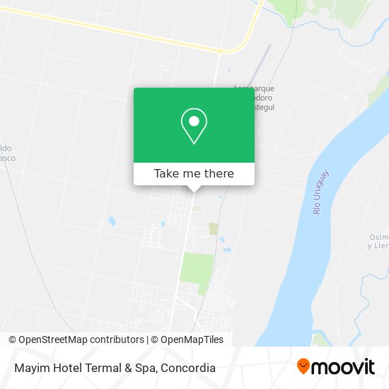 Mapa de Mayim Hotel Termal & Spa
