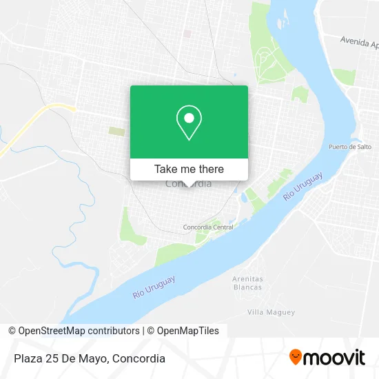 Mapa de Plaza 25 De Mayo