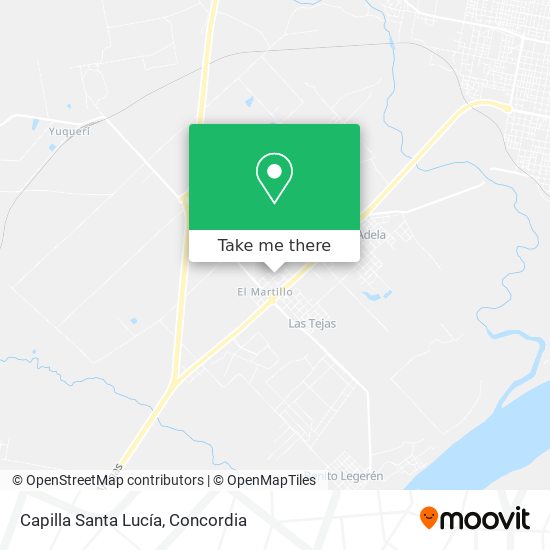 Capilla Santa Lucía map