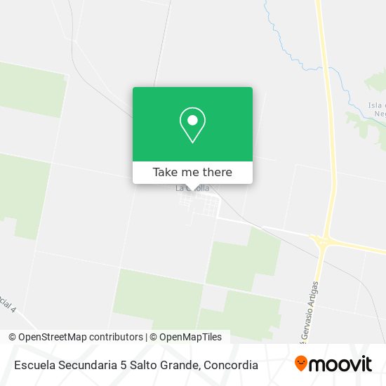Escuela Secundaria 5 Salto Grande map
