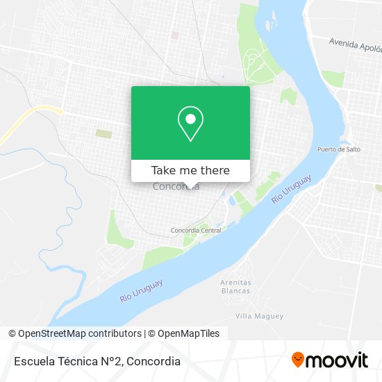 Escuela Técnica Nº2 map
