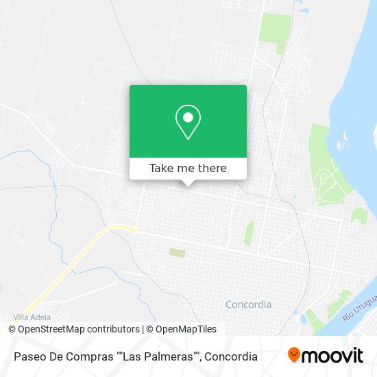 Paseo De Compras ""Las Palmeras"" map