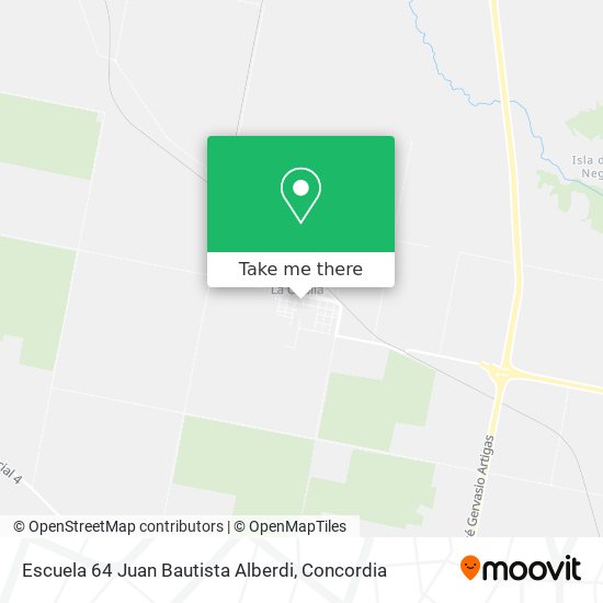 Escuela 64 Juan Bautista Alberdi map