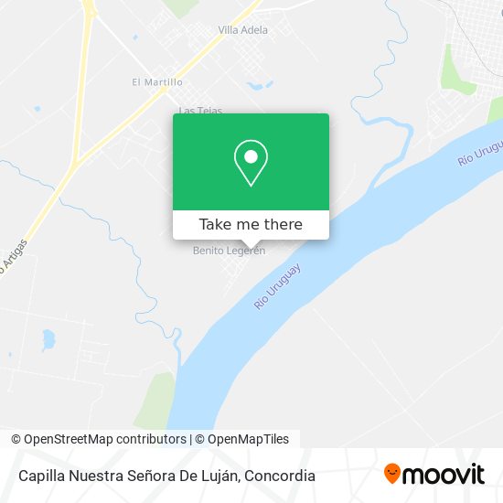 Mapa de Capilla Nuestra Señora De Luján