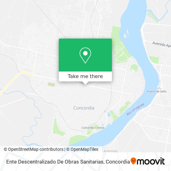 Ente Descentralizado De Obras Sanitarias map