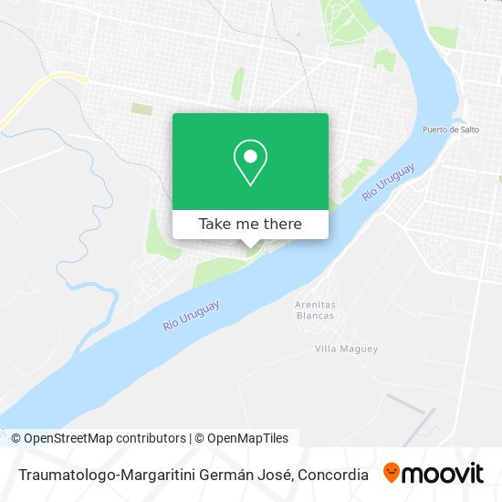 Mapa de Traumatologo-Margaritini Germán José