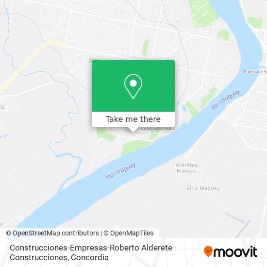 Mapa de Construcciones-Empresas-Roberto Alderete Construcciones