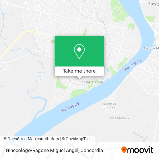 Ginecologo-Ragone Miguel Angel map
