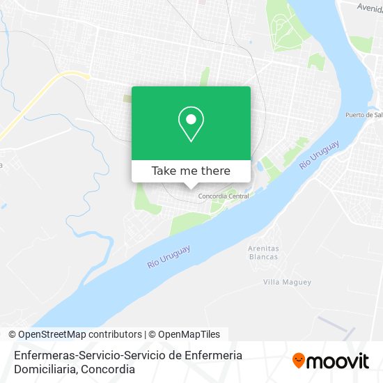 Enfermeras-Servicio-Servicio de Enfermeria Domiciliaria map