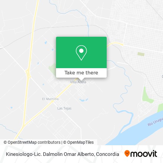Mapa de Kinesiologo-Lic. Dalmolin Omar Alberto