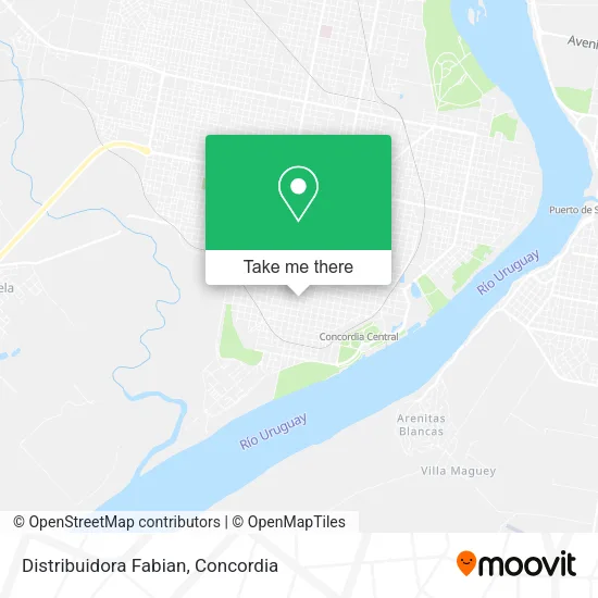 Distribuidora Fabian map