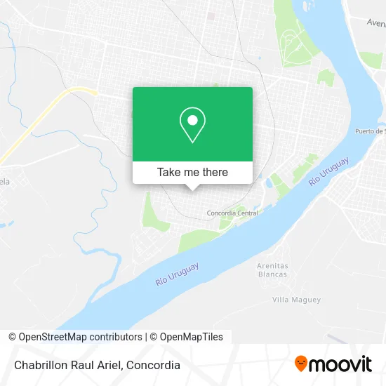 Chabrillon Raul Ariel map