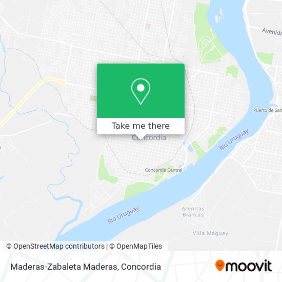 Maderas-Zabaleta Maderas map
