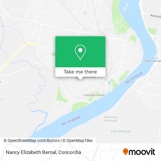 Mapa de Nancy Elizabeth Bernal