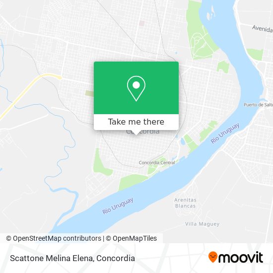 Scattone Melina Elena map