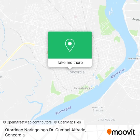 Mapa de Otorringo Naringologo-Dr. Gumpel Alfredo