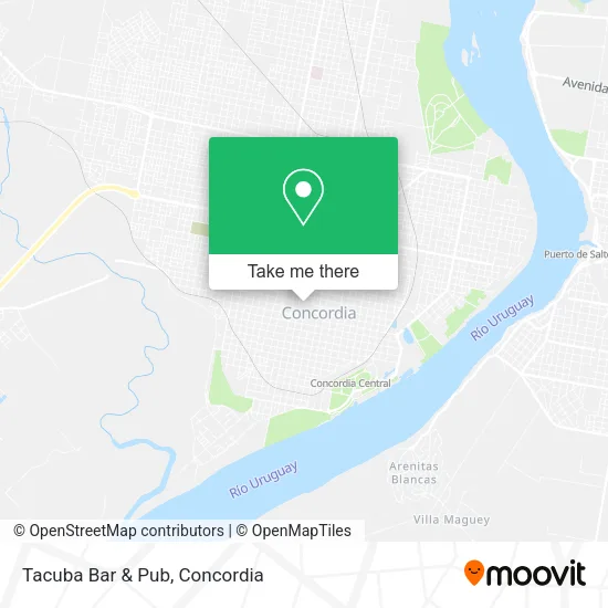Mapa de Tacuba Bar & Pub