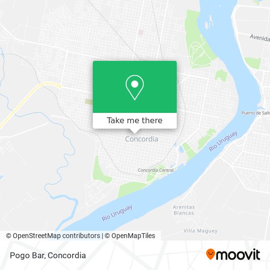 Pogo Bar map