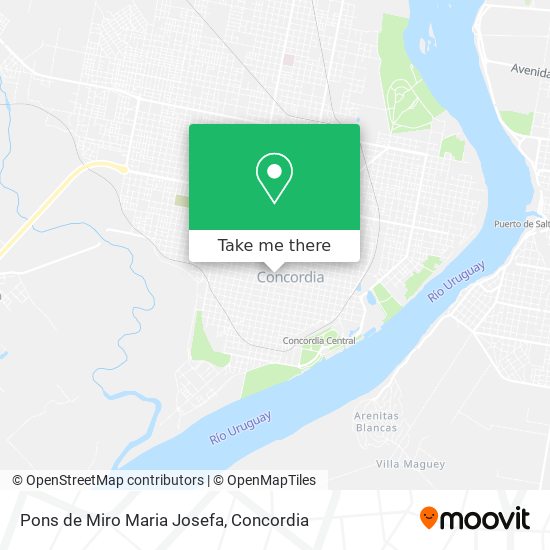 Mapa de Pons de Miro Maria Josefa