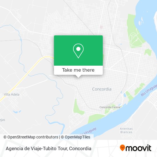 Agencia de Viaje-Tubito Tour map