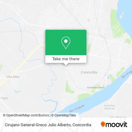 Cirujano General-Greco Julio Alberto map