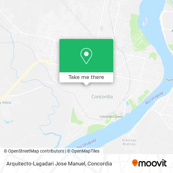 Arquitecto-Lagadari Jose Manuel map