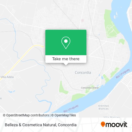 Belleza & Cosmetica Natural map