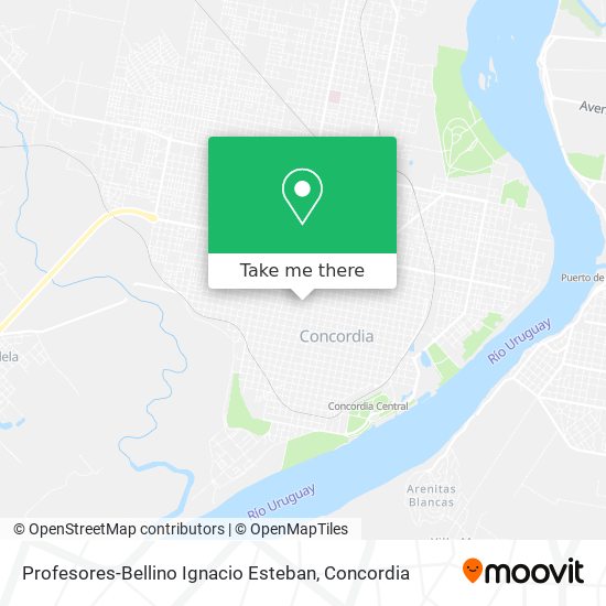 Mapa de Profesores-Bellino Ignacio Esteban
