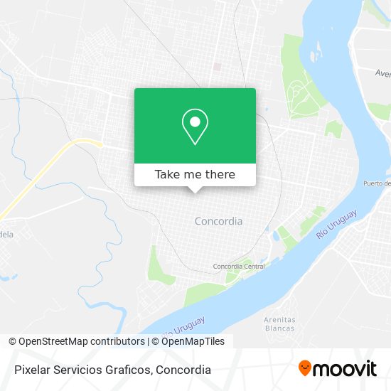 Pixelar Servicios Graficos map