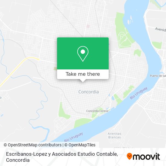 Escribanos-Lopez y Asociados Estudio Contable map