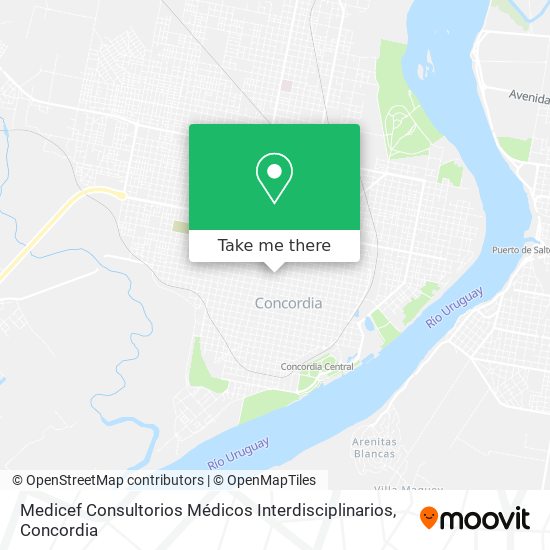Medicef Consultorios Médicos Interdisciplinarios map