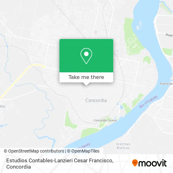 Estudios Contables-Lanzieri Cesar Francisco map