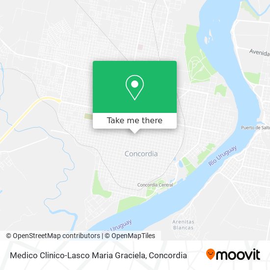 Medico Clinico-Lasco Maria Graciela map