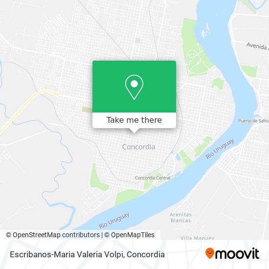 Escribanos-Maria Valeria Volpi map