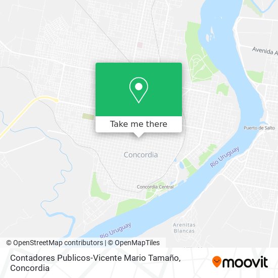 Contadores Publicos-Vicente Mario Tamaño map