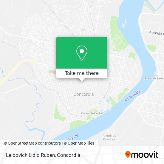 Leibovich Lidio Ruben map