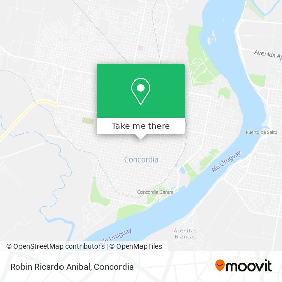 Robin Ricardo Anibal map