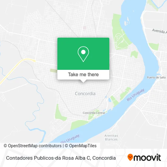 Contadores Publicos-da Rosa Alba C map