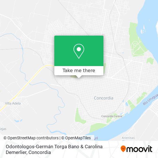 Odontologos-Germán Torga Bano & Carolina Demerlier map