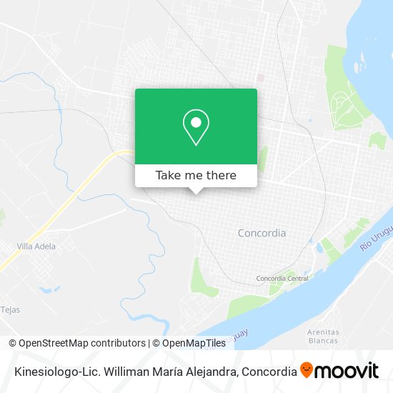 Mapa de Kinesiologo-Lic. Williman María Alejandra