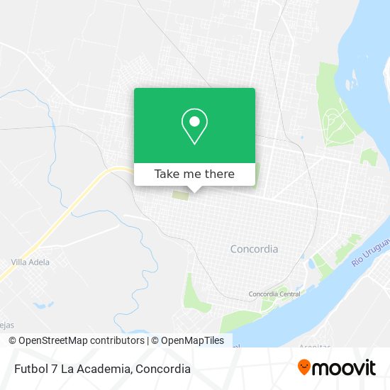 Futbol 7 La Academia map