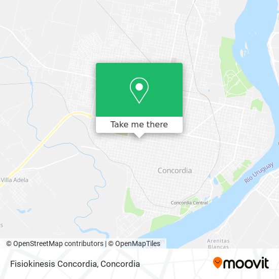 Fisiokinesis Concordia map
