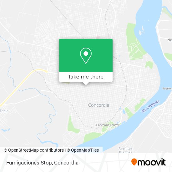 Mapa de Fumigaciones Stop